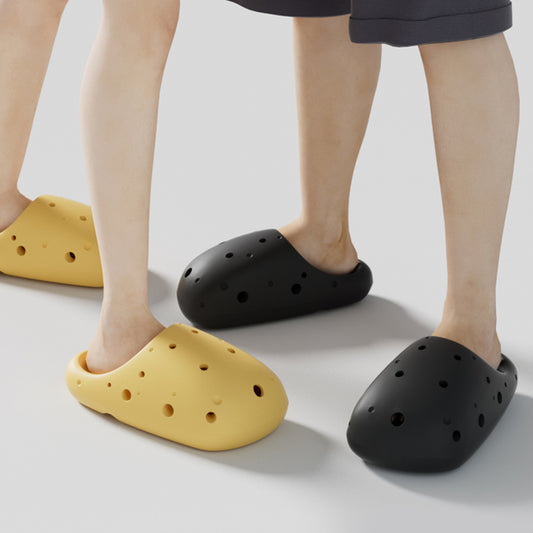 The Cheese Unisex Crocs Shoes Soft Foam EVA Sandals Multiple Colors